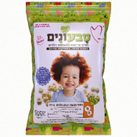 טבעונים טבעות חטיף בריאות