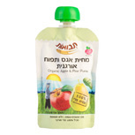 מחית אגס ותפוח אורגנית