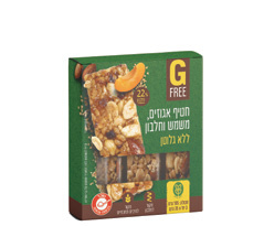 חטיפי אגוזים ומשמש לל"ג